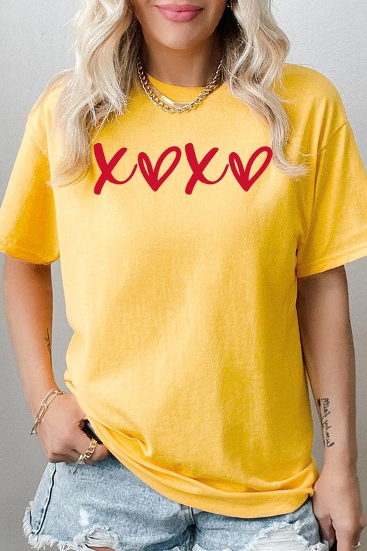 XOXO Graphic Plus Heavy Cotton Tee