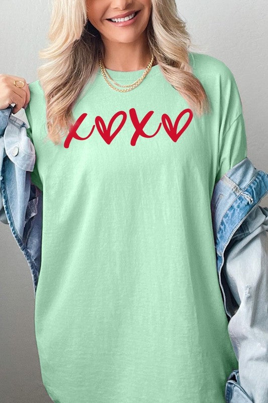 XOXO Graphic Plus Heavy Cotton Tee