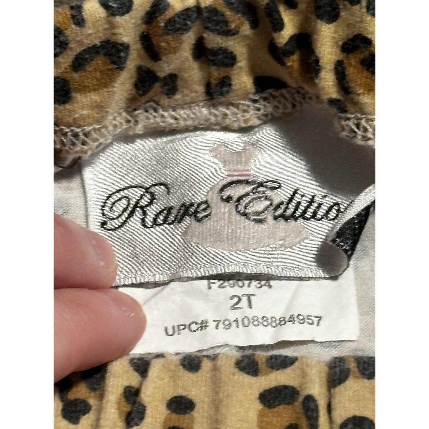 Rare Edition Cheetah Leggings Size 2T