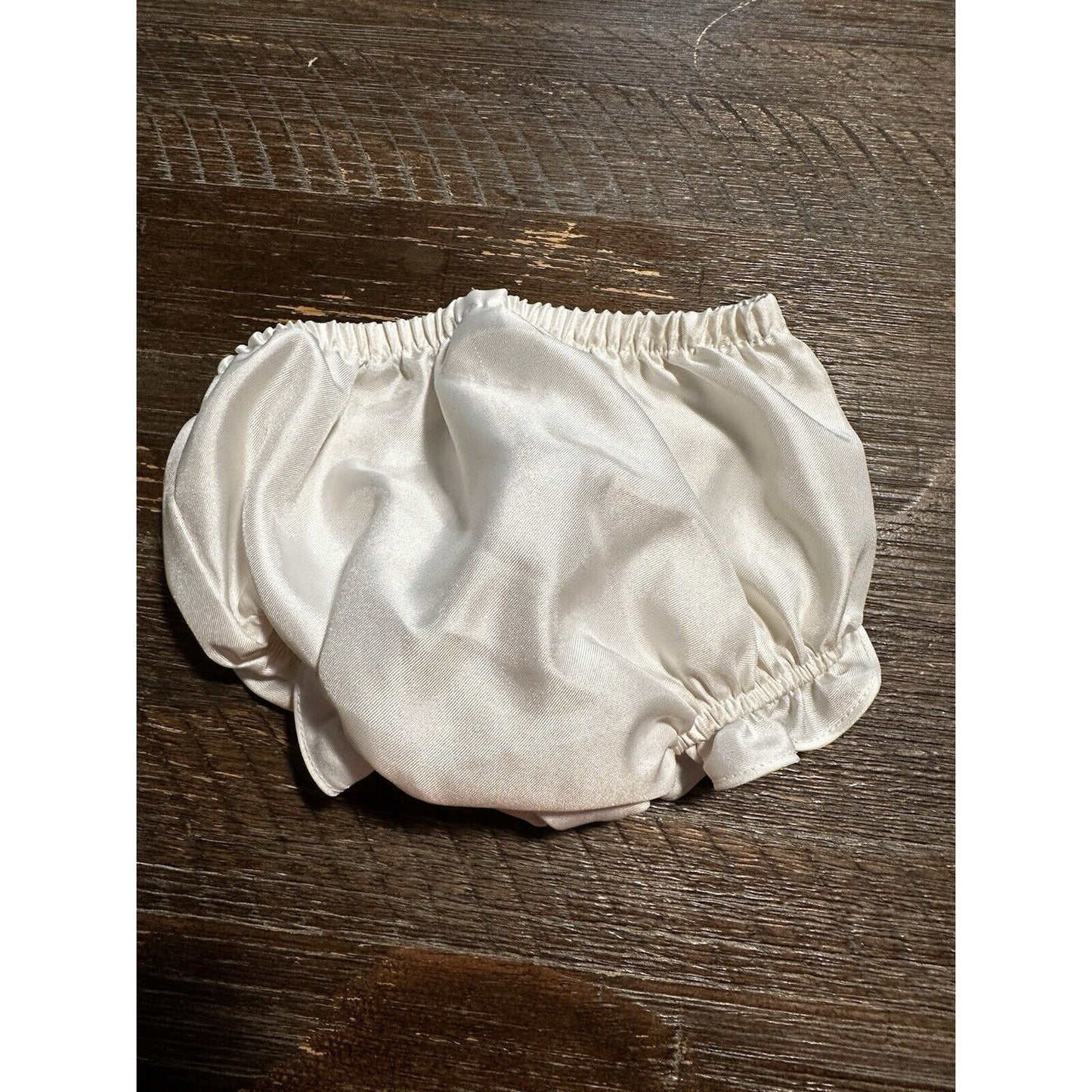 George Ivory Ruffled Bloomers Size 0-3 Mos