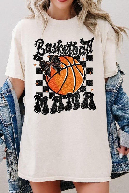 Basketball Mama Graphic Plus Heavy Cotton Tee