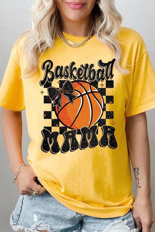 Basketball Mama Graphic Plus Heavy Cotton Tee