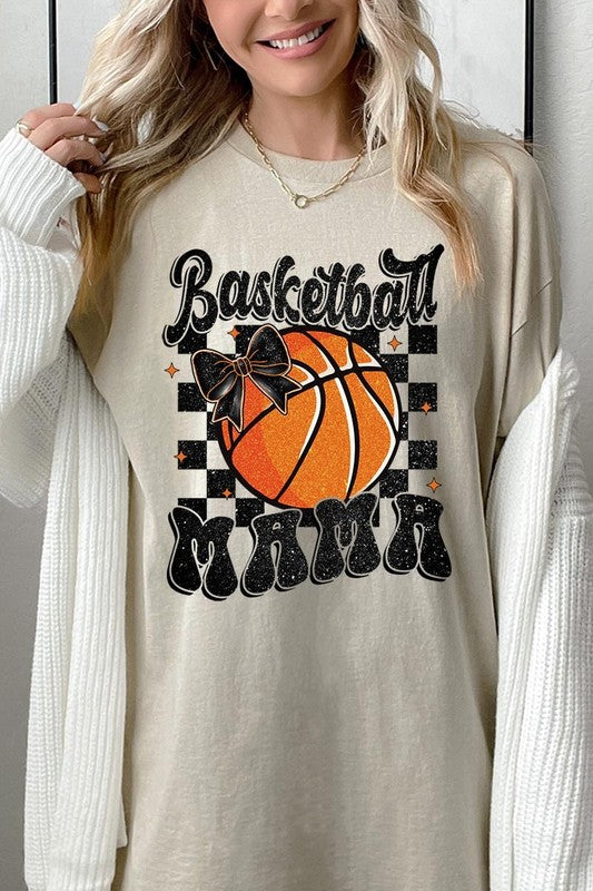 Basketball Mama Graphic Plus Heavy Cotton Tee