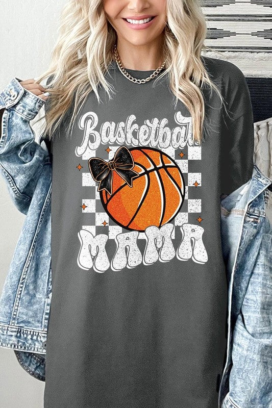 Basketball Mama Graphic Plus Heavy Cotton Tee