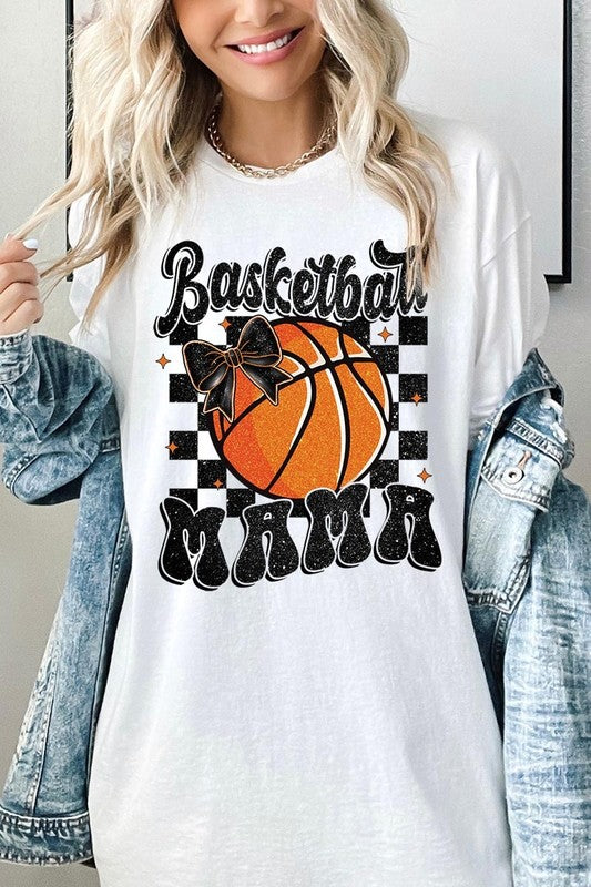 Basketball Mama Graphic Plus Heavy Cotton Tee