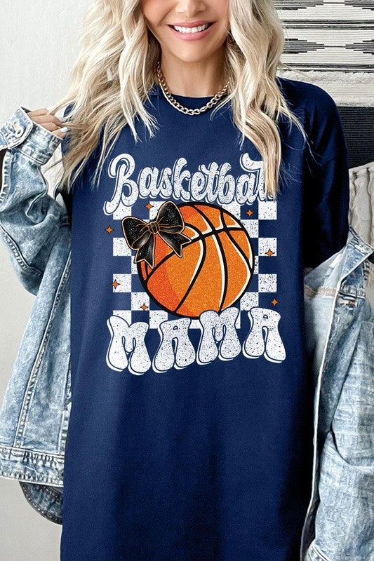 Basketball Mama Graphic Plus Heavy Cotton Tee