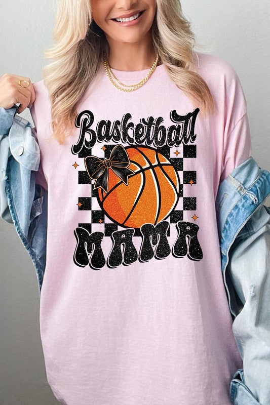 Basketball Mama Graphic Plus Heavy Cotton Tee