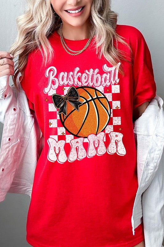 Basketball Mama Graphic Plus Heavy Cotton Tee