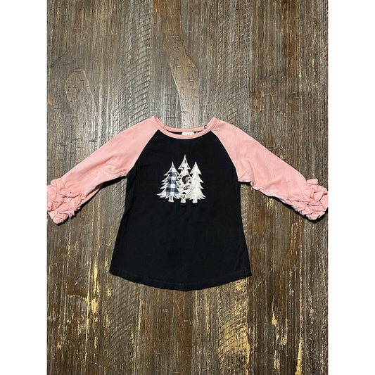 Christmas Long Sleeve Blouse 2T