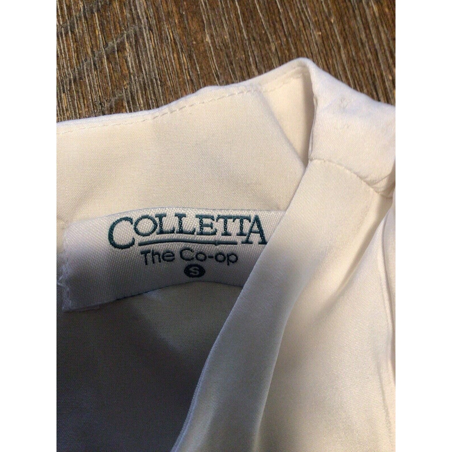 Colletta The Co-op White Dress Size Small