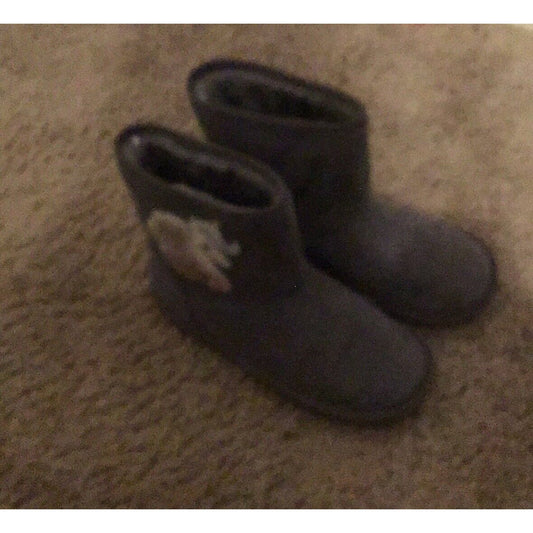 Childrens Place Unicorn Boots Size 4