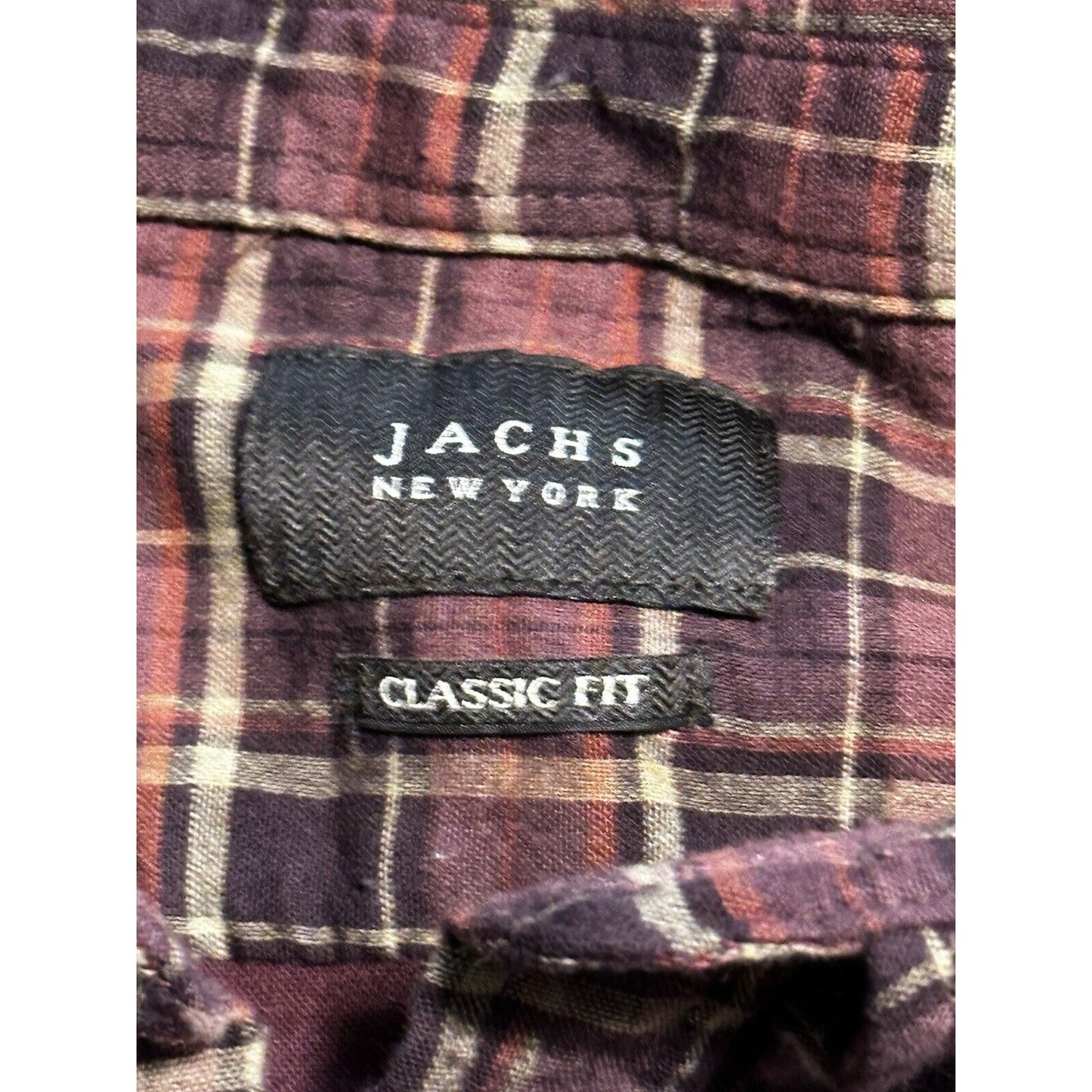 Jachs New York Long Sleeve Men’s Shirt Size L