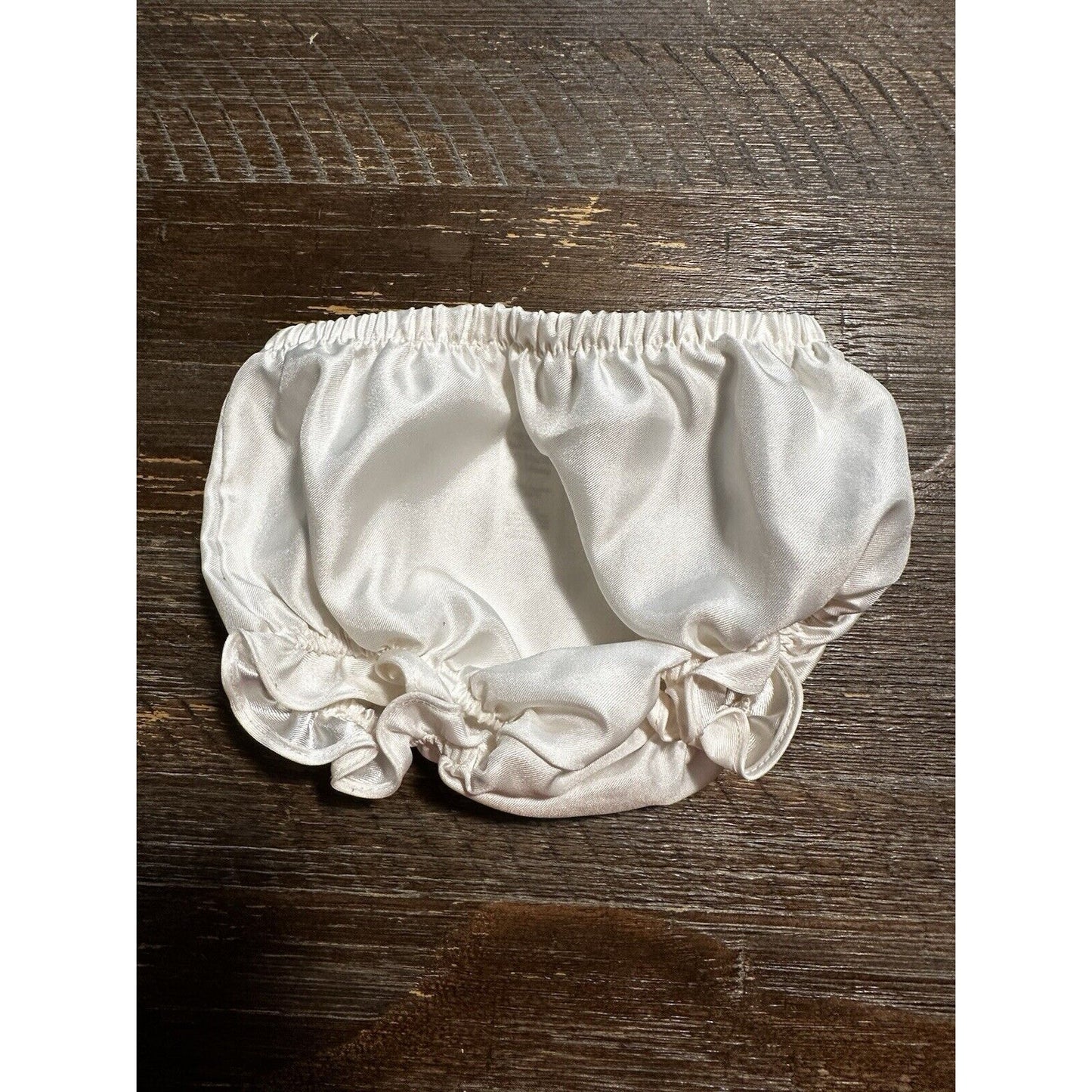 George Ivory Ruffled Bloomers Size 0-3 Mos