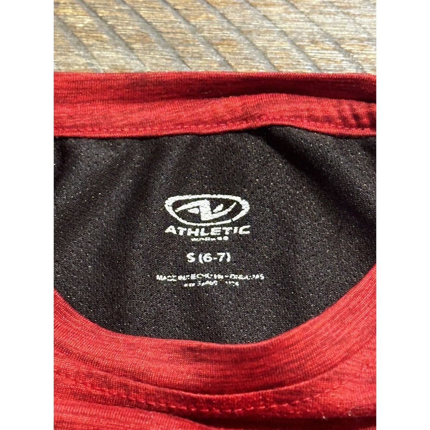 Athletic Works Red Shirt Size 6/7