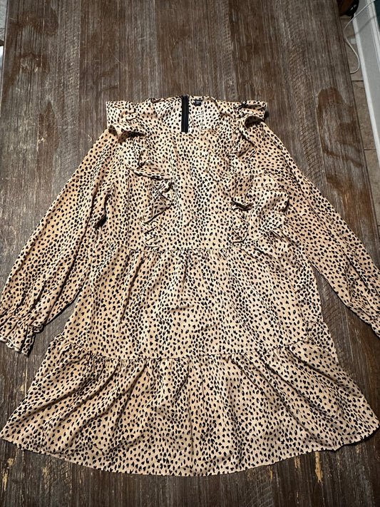 SHEIN Cheetah Dress Size 4XL