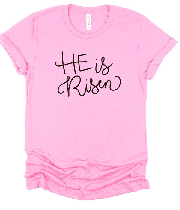 He is Risen Crewneck Tee