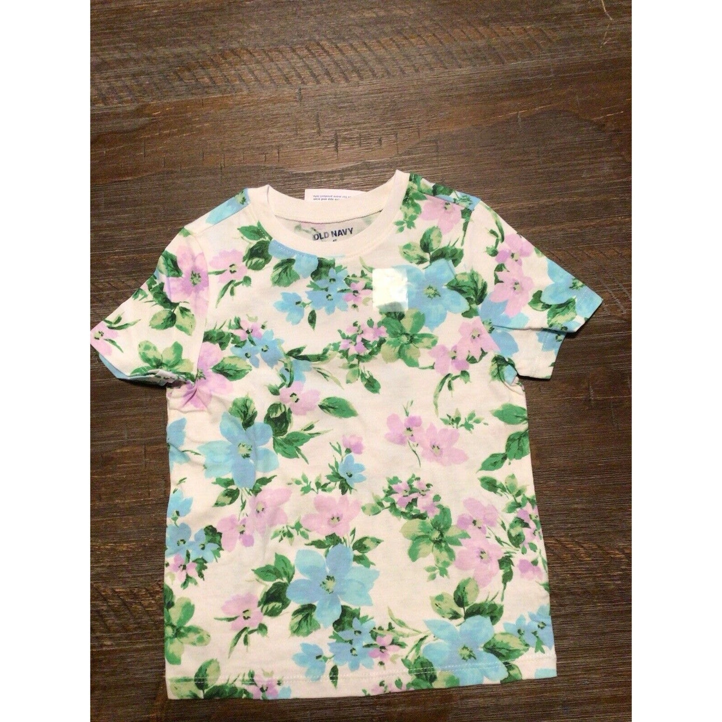 Old Navy Girls Floral Shirt Size 4T NWT