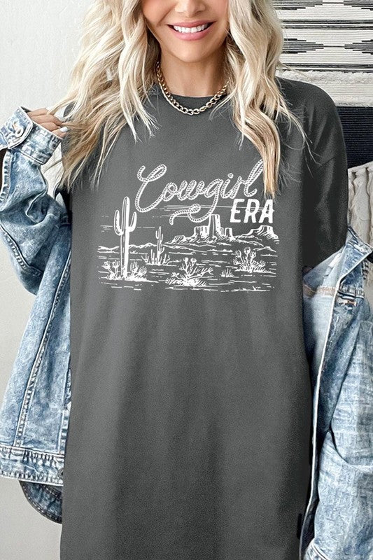 Cowgirl Era Graphic Plus Heavyweight T Shirts