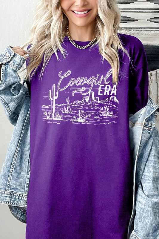 Cowgirl Era Graphic Plus Heavyweight T Shirts