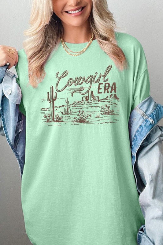 Cowgirl Era Graphic Plus Heavyweight T Shirts