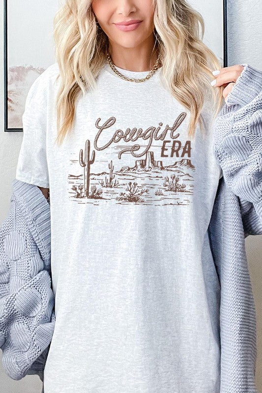 Cowgirl Era Graphic Plus Heavyweight T Shirts