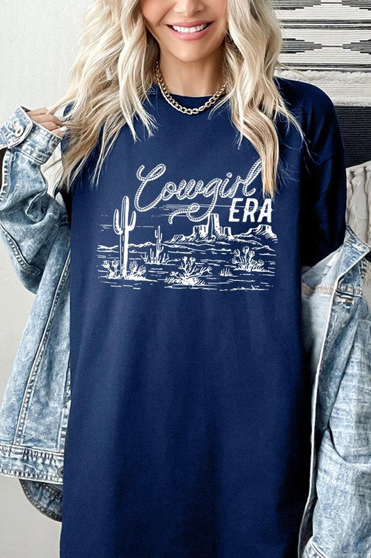 Cowgirl Era Graphic Plus Heavyweight T Shirts