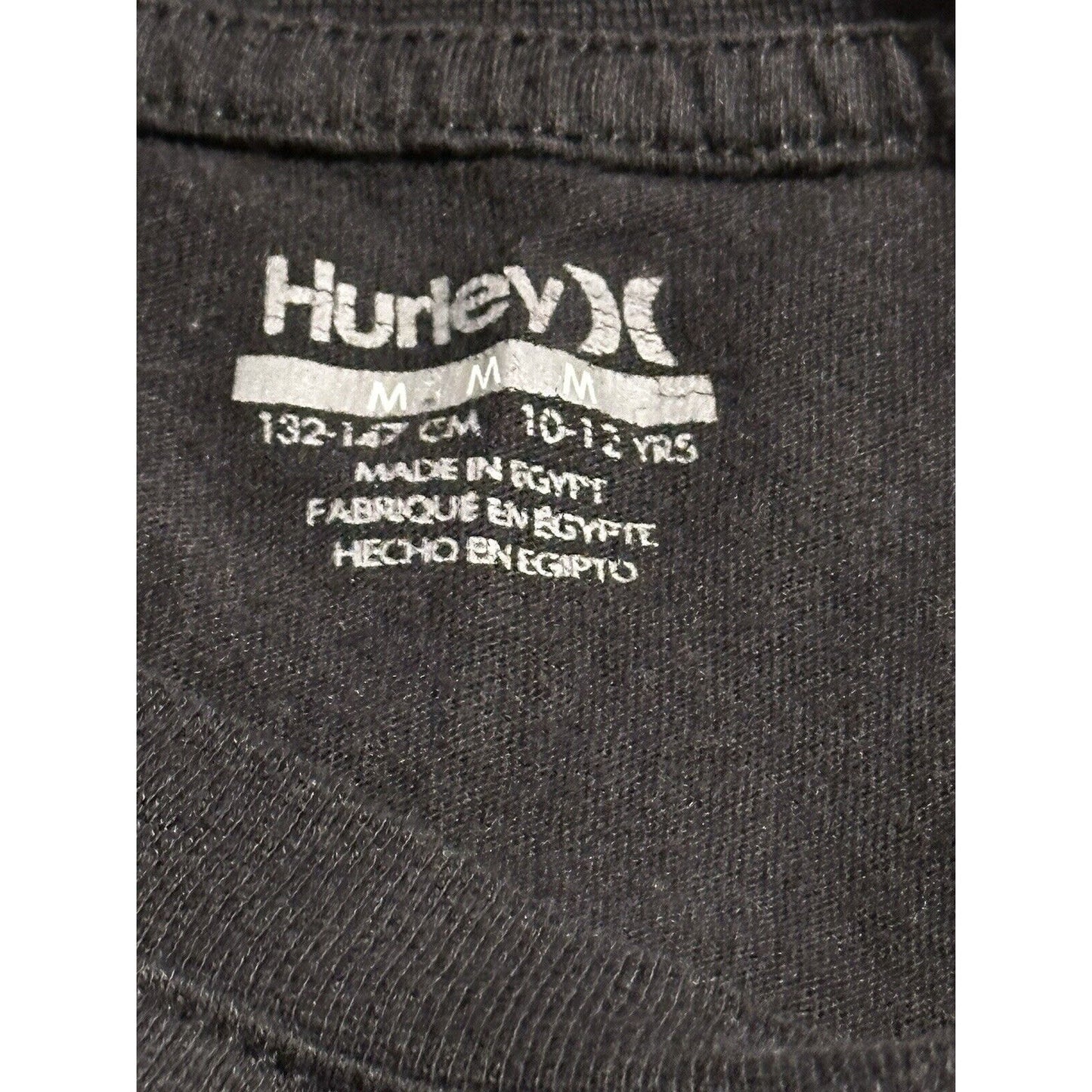 Hurley T-Shirt Size 10/12