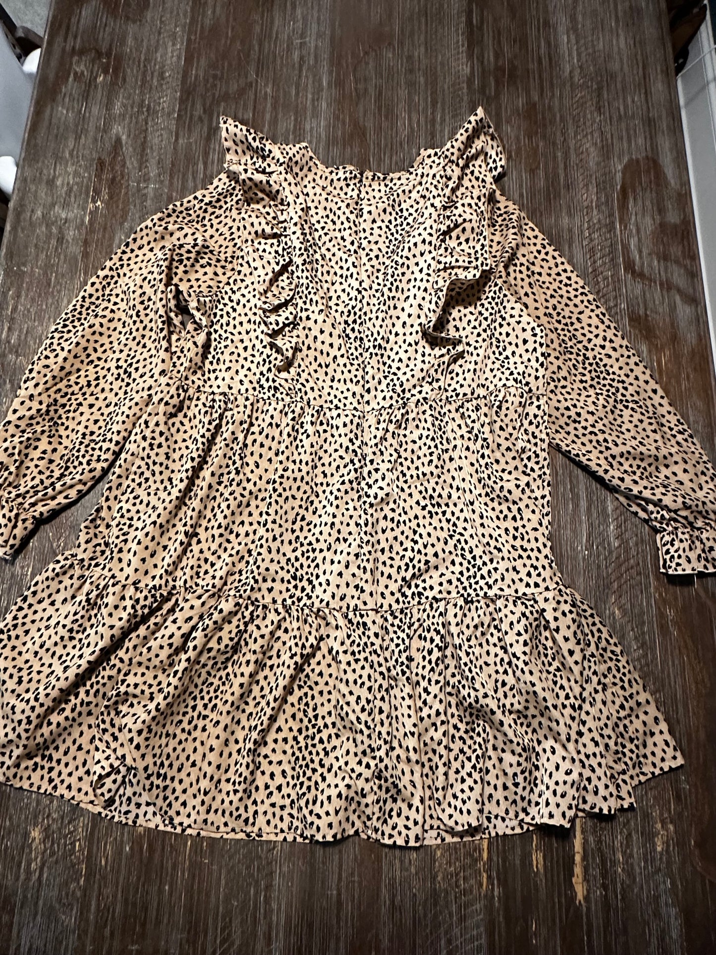 SHEIN Cheetah Dress Size 4XL