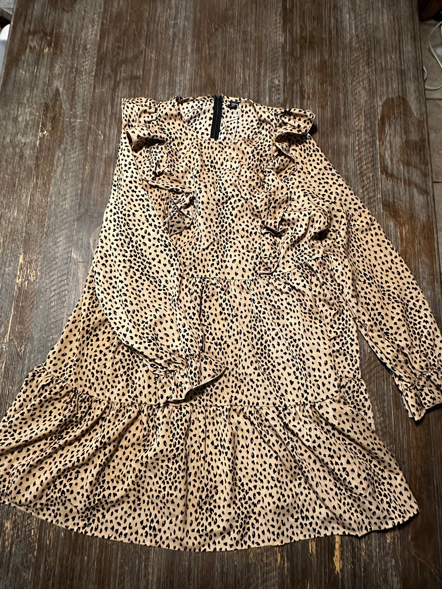 SHEIN Cheetah Dress Size 4XL