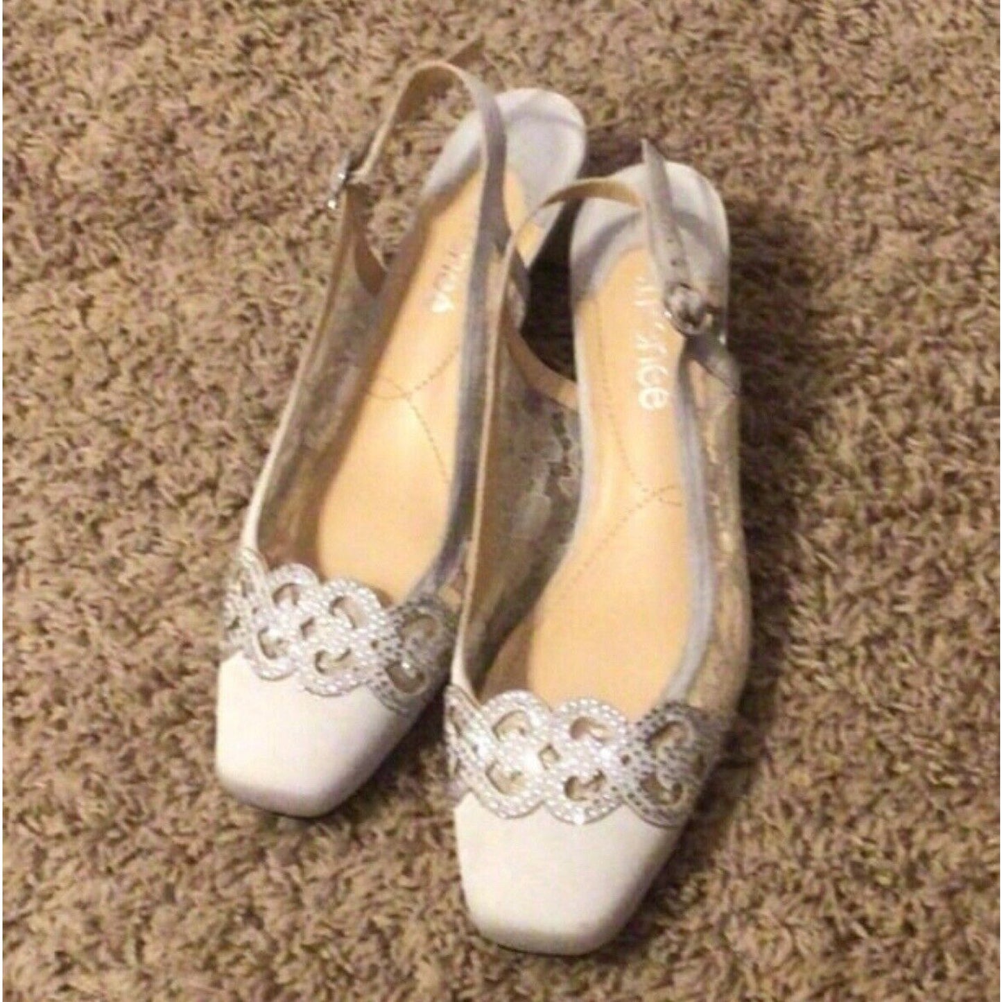 David’s Bridal Heels Size 7