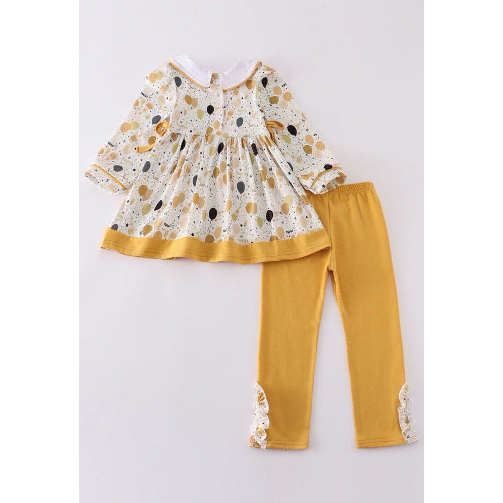 Abby & Evie Two Piece Outfit New Years Size 12 Mo - K & K's Bargain Boutique