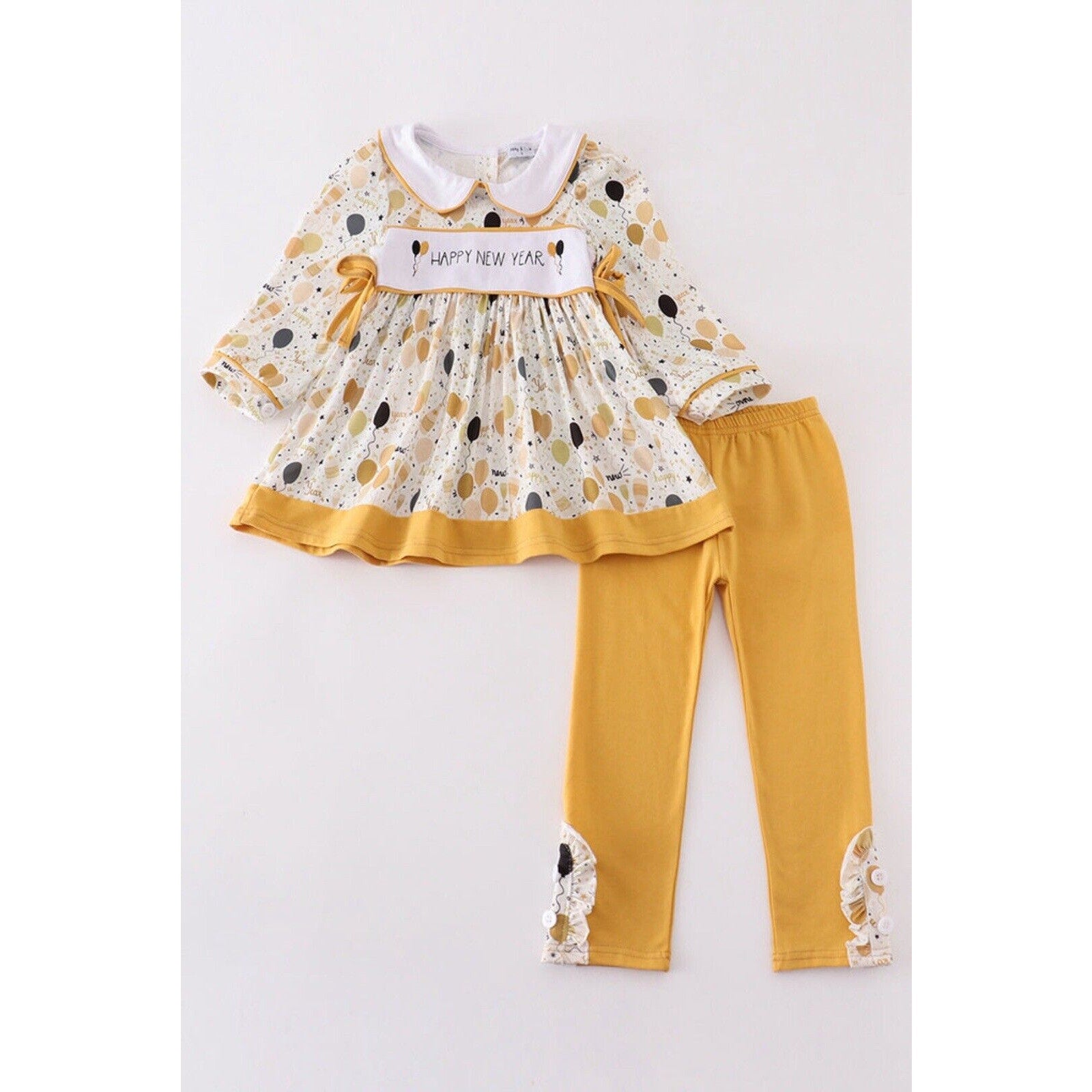 Abby & Evie Two Piece Outfit New Years Size 12 Mo - K & K's Bargain Boutique