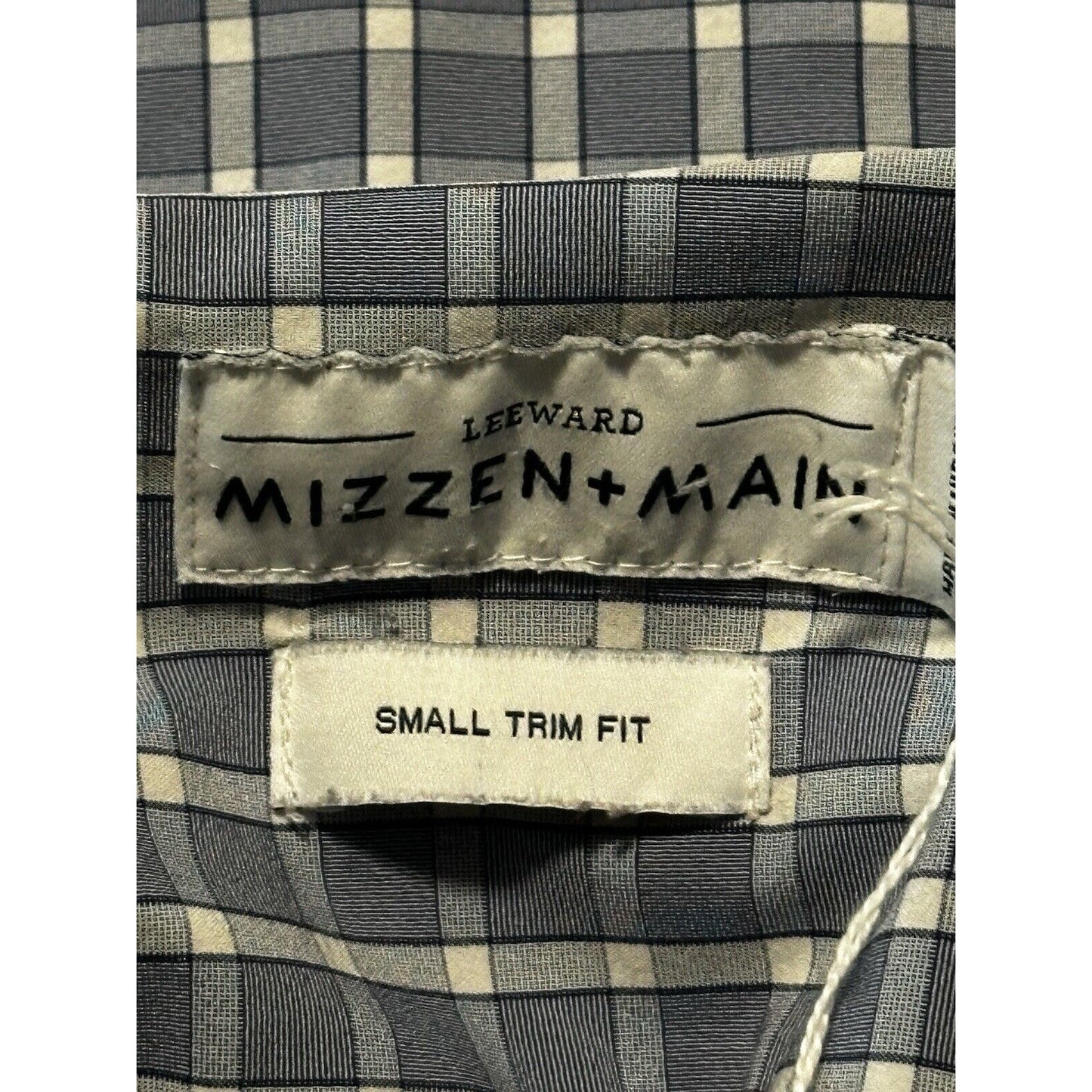 Mizzen + Main Long Sleeve Men’s Dress Shirt Size Small