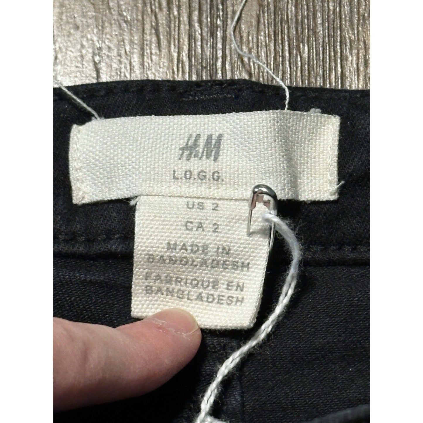 H&M Black Pants Size 2