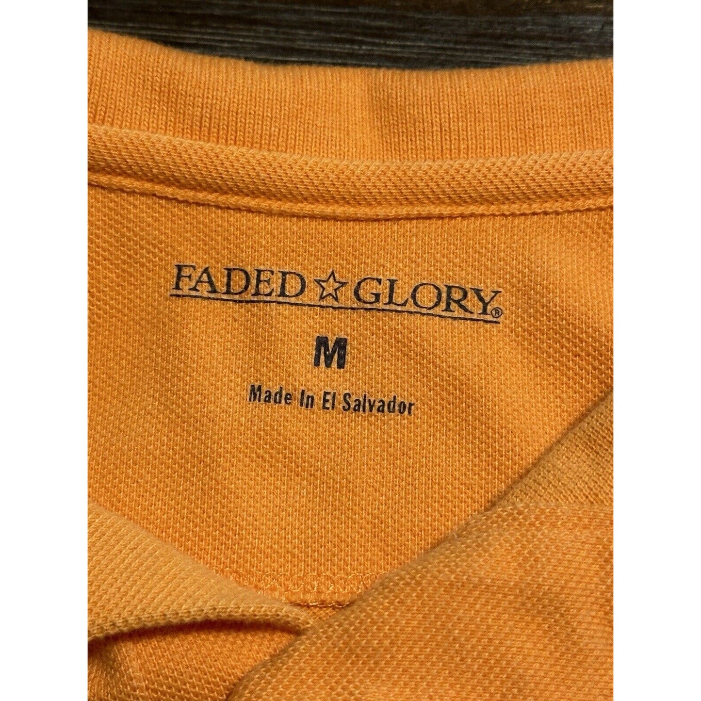 Faded Glory Collard Shirt Size M