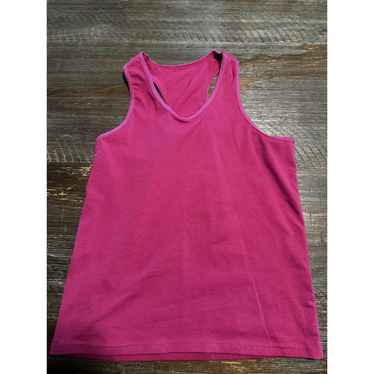 Pink Active Tank For Girls Smaller Than 3X Maybe YM