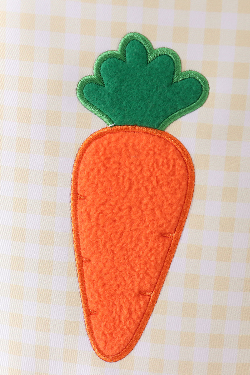 Easter Carrot Applique Bucket